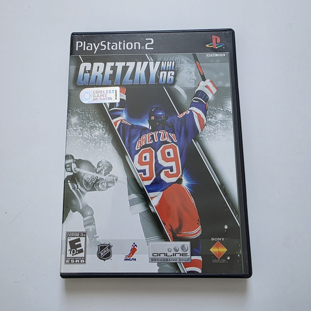 4 For 20 Sony PlayStation 2 Gretzky NHL 06 Game - Black and White